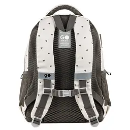 Рюкзак GoPack Education 182M Beige Polka Dots Бежевий (GO26-182M-3) - мініатюра 6