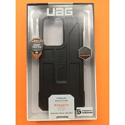 Оригінальний протиударний чохол UAG Monarch для Samsung Galaxy S20 Ultra (6.9") Black 211991114040 - мініатюра 2