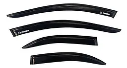 Дефлектори вікон вітровики Mazda 6 2002-2007 Седан Скотч 3M Voron Glass - мініатюра 7