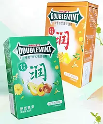 Льодяники від болю в горлі Wrigley's Doublemint Loquat Pear Flavor 20.5г - мініатюра 7