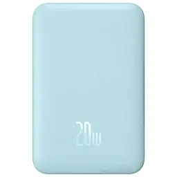 Портативний ЗП Power Bank Baseus Magnetic Mini OS 20W c БЗП 10000 mAh (PPCX110105) Blue