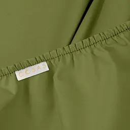 Комплект постільної білизни Cosas полуторний з простирадлом на резинці BEIGE GEOMETRY CS4 160 x 220 см (CellAshbeige_El-74Avocado_160) - мініатюра 11