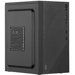 Корпус 2E TeamX (TMX04), чорний, 500 Вт, Mini Tower, для Micro ATX / Mini ITX, 2xUSB 2.0, макс. CPU - 145 мм / VGA - 220 мм, 1x80