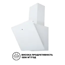Витяжка Interline FLOW WH A/60/GL/M - мініатюра 2