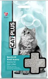 Бентонітовий наповнювач Cat Plus для котячого туалету Без запаху 10 л 8.5 кг