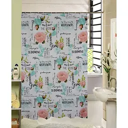 Шторка для ванної VanStore Roxen з візерунком 240 x 200 см (63114) - мініатюра 4