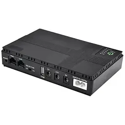 ДБЖ для роутера-комутатора TTN DC1018P 10400мАг 18W 5V/9-12V PoE black