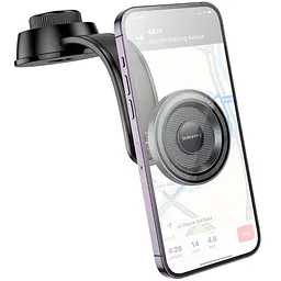 Автотримач Borofone BH123 Profit magnetic (center console) Black/Metal gray - мініатюра 7