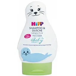 Дитячий шампунь HiPP Babysanft та гель купання 200млл (3105479)