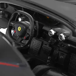 Машинка RASTAR Ferrari LaFerrari Aperta на дистанційному керуванні 1:14 чорний 75800 - мініатюра 4
