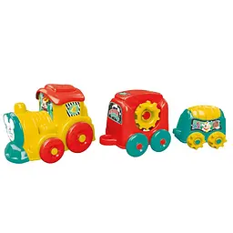 Іграшка-каталка розвиваюча Clementoni Activity Train серія Disney Baby (17168) - мініатюра 2