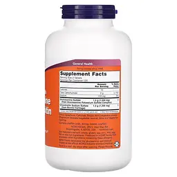 Препарат для суглобів і зв'язок NOW Glucosamine & Chondroitin Extra Strength, 240 таблеток - мініатюра 2