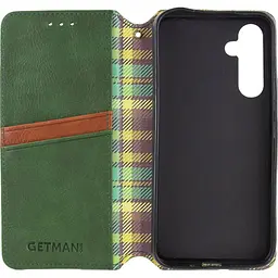 Чохол-книжка GETMAN Cubic Cover Case для Galaxy A54 5G Green [86304] - мініатюра 3