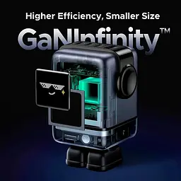 Зарядний пристрій 4xUSB 100W (3xUSB-C+USB-A) Gan Robot tech Fast Charger Сірий X688 Ugreen (45515B) - мініатюра 8