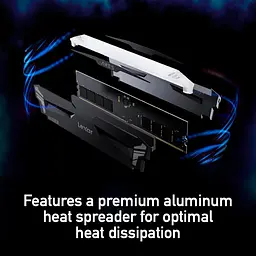 Модуль пам'яті Lexar DDR5 32GB (2X16) Ares 6800MHz RGB Black (LD5U16G68C34LA-RGD) - мініатюра 7