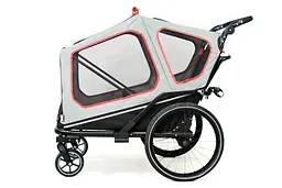 Коляска Bestopet Люпосанчик PawGo 4-in-1 Multifunctional для собак до 60кг - мініатюра 4