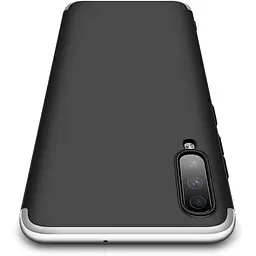 Чохол-накладка GKK 3 in 1 Hard PC Case Samsung Galaxy A70 Silver/Black - мініатюра 2