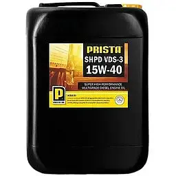 Олива моторна Prista SHPD VDS-3 15w-40 Acea E7/API CI-4/SL 20 л (162336)