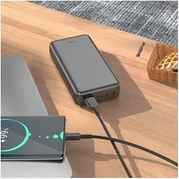 Зовнішній акумулятор Hoco PowerBank J100A 20000 mAh Black 6931474783585 - мініатюра 5