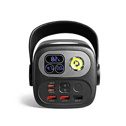 Повербанк 60000mAh TITANUM WC60 PD100W Чорний - мініатюра 4