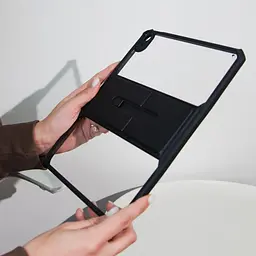TPU+PC чохол Xundd Stand c посиленими кутами для Apple iPad 10.9 (2022-24) / 11 (A16) 2025 Чорний - мініатюра 3