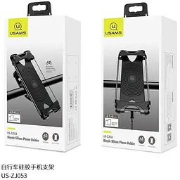 Тримач велосипедний USAMS Bicycle Silicon Phone Holder US-ZJ053 - мініатюра 6