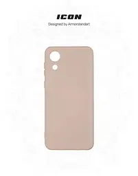 Чехол ArmorStandart ICON для Samsung A03 Core (A032) Camera cover Pink Sand (ARM60880) - мініатюра 3