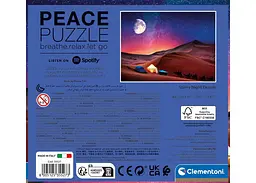 Пазл Clementoni Peace Collection&Spotify: Сон зоряної ночі (Peace Collection&Spotify - Starry Night Dream Puzzle - 500 pcs.), 500 ел. (35527) - мініатюра 3