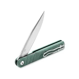 Ніж складаний туристичний Ganzo G772-GB (8.9 см) 8CR14 / G10 зелений - мініатюра 3