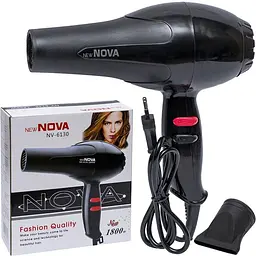 Фен для волосся NOVA NV-6130 потужність 1800вт 2 температурні режими 2 швидкості - мініатюра 6