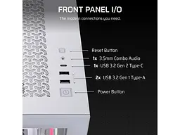 Корпус Corsair 3500X LX-R RGB White (CC-9011325-WW) - мініатюра 7
