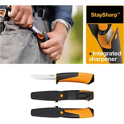 Подарунковий набір: Сокира Fiskars XXS X5 + Ніж Fiskars Pro Universal + Пила Fiskars SW73 (1057912) - мініатюра 4