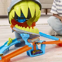 Ігровий набір Hot Wheels Пляжна атака акули (JHL96) - мініатюра 5
