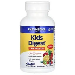 Ензими Kids Digest 90 жувальних таблеток Enzymedica vit0006034