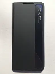 Оригінальний чохол-книжка для Samsung Galaxy S21 Plus Black S-View Clear View Cover Smart (EF-ZG996CBEGRU) - мініатюра 6