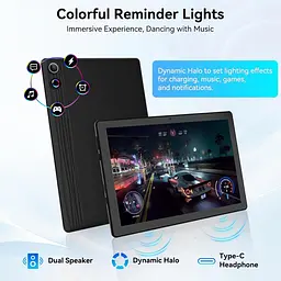 Планшет UGRIHACH, 10,95" 16 ГБ ОЗУ 128 ГБ ПЗУ 1 ТБ Восьмиядерний, Android 14, 1280x800 FHD Сенсорний - мініатюра 5