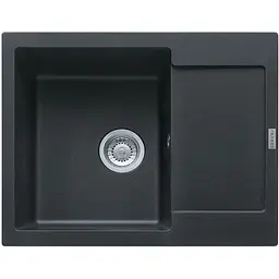 Кухонна мийка Franke Maris, фраграніт, прямокутник, з крилом, 620х500х200мм, чаша - 1, накладна, MRG 611-62, воникс
