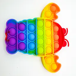 Сенсорна іграшка антистрес силіконова нескінченна пухирка поп іт UKC Pop It Fidget - мініатюра 3