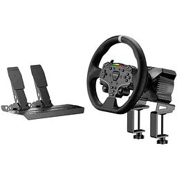 Кермо і педалі MOZA R3 Racing Bundle for PC, 22кн., подв. педалі SR-P Lite, кермо ES Lite - мініатюра 3
