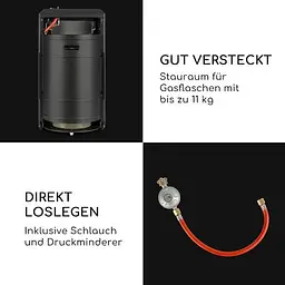 Газовий обігрівач Blumfeldt Andora Deluxe 3.4кВт (10035406) - мініатюра 3