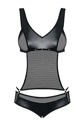 Боді Obsessive 823-TED-1 Чорний S/M Obsessive 823-TED-1 Боди 90179 - мініатюра 3
