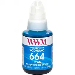 Чорнило WWM Epson L110/210/300 Блакитний (E664C) 140г