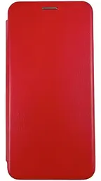 Чохол книжка Xiaomi Redmi Note 9 еко-шкіра Premium Case для смартфона Червоний