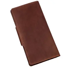 Чоловічий шкіряний гаманець SHVIGEL 18х8,5х1 см acs0016048 - мініатюра 2