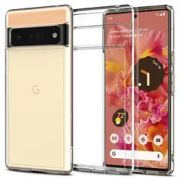 Чохол прозорий протиударний Spigen Ultra Hybrid Crystal SPGACS03465 для Google Pixel 6 Pro (6.7") Clear
