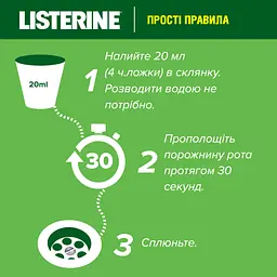 Ополіскувач для ротової порожнини Listerine Naturals Натуральний 500 мл - мініатюра 5