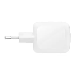 Мережевий зарядний пристрій 2×USB-C GaN PD PPS Belkin BoostCharge Pro 67W White - мініатюра 4