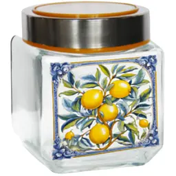 Банка для зберігання Galleryglass Mediterranean Lemon скляна з кришкою 500 мл (85006377)