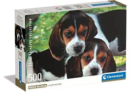 Пазл Clementoni High Quality Collection: Цуценята разом (High Quality Collection - Close Together Puzzle - 500 pcs.), 500 ел. (35536)