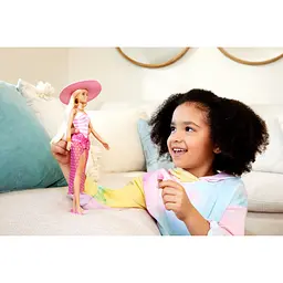 Лялька Barbie Пляжна прогулянка, 30 см (HPL73) - мініатюра 6